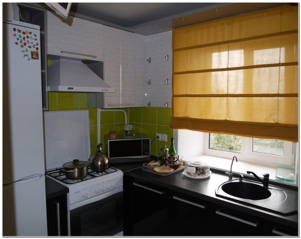 Kitchen design 5 sq. M