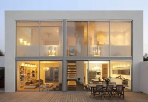 Espectaculares y modernas fachadas de vidrio de las casas: 40 fotos