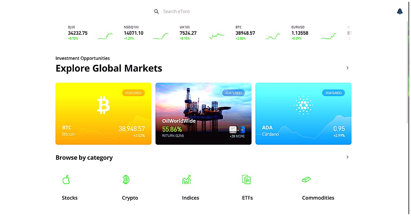 Fordelene med ETORO -handel i Australia