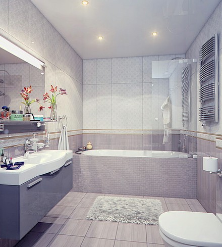 design di un piccolo bagno