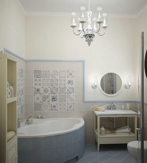 design di un piccolo bagno