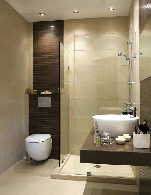 design di un piccolo bagno