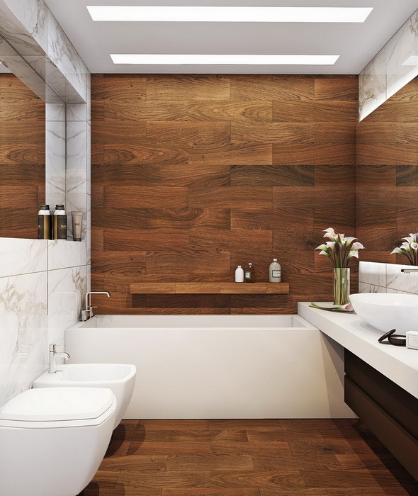 design di un piccolo bagno