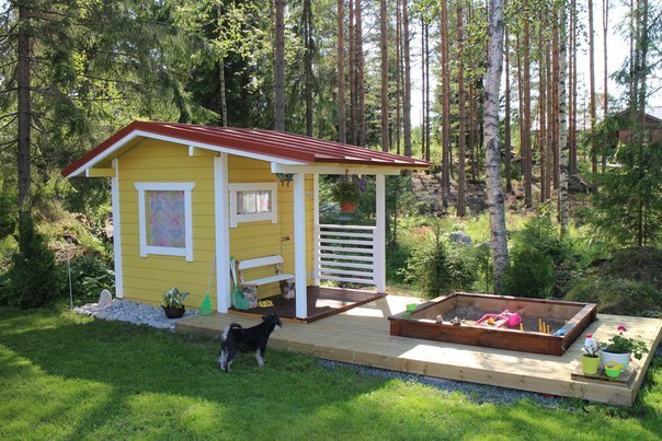 casa de brincar infantil para casas de campo