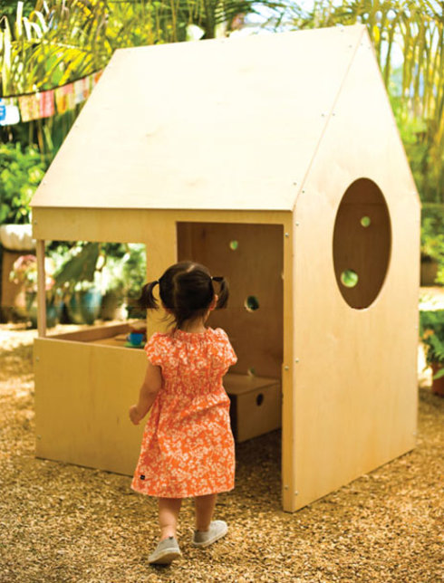 casa de brincar infantil para casas de campo