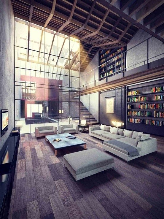 Photo: loft in the Art Nouveau style