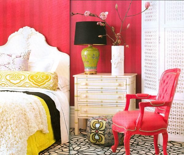 quarto vermelho