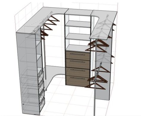 garderobe med egne hender