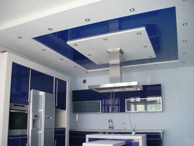 stretch ceilings in the kitchen