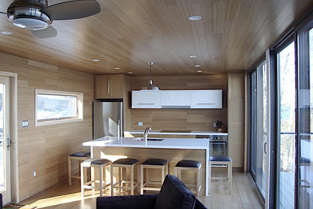 stretch ceilings in the kitchen