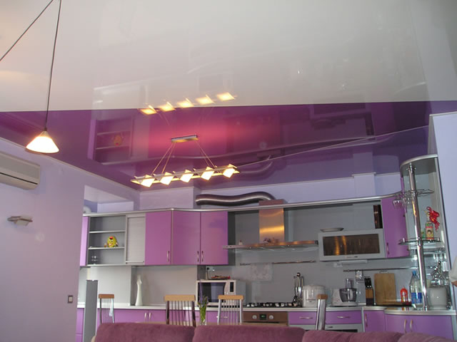 stretch ceilings in the kitchen