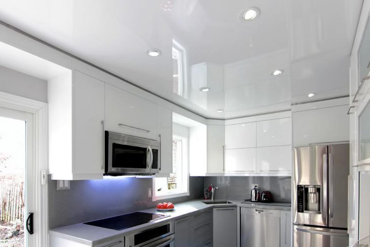 stretch ceilings in the kitchen