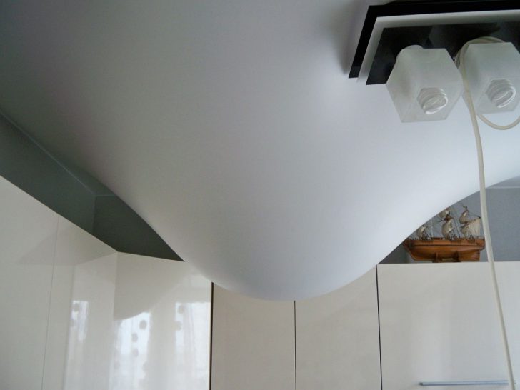 stretch ceilings in the kitchen