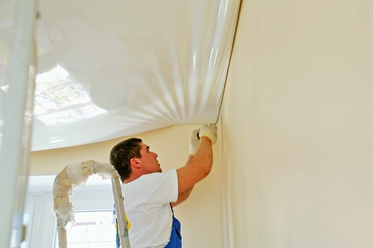 stretch ceilings in the kitchen