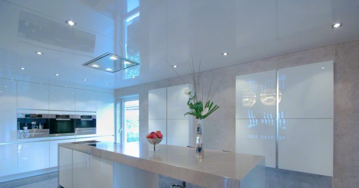 stretch ceilings in the kitchen