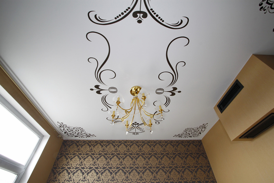 plasterboard ceilings in the kitchen