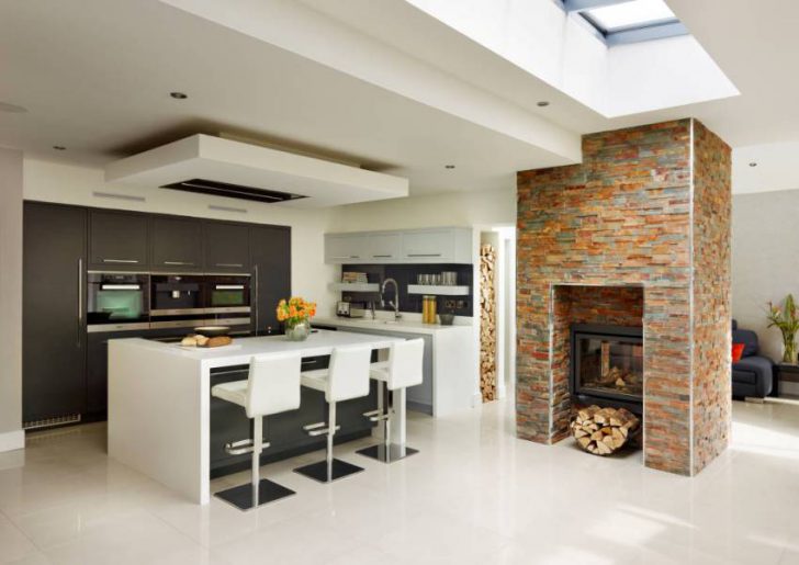 plasterboard ceilings in the kitchen