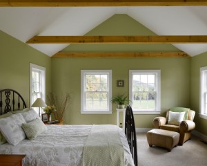 Rustic style salad room