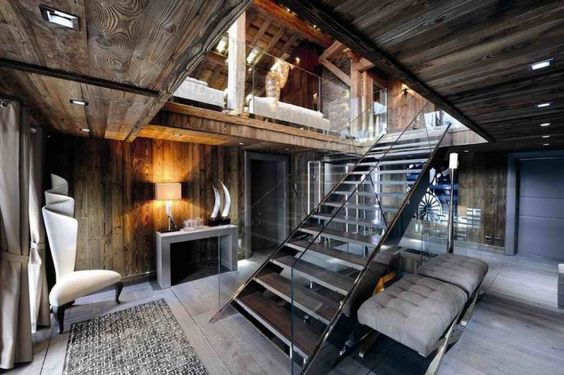 huse i chalet stil